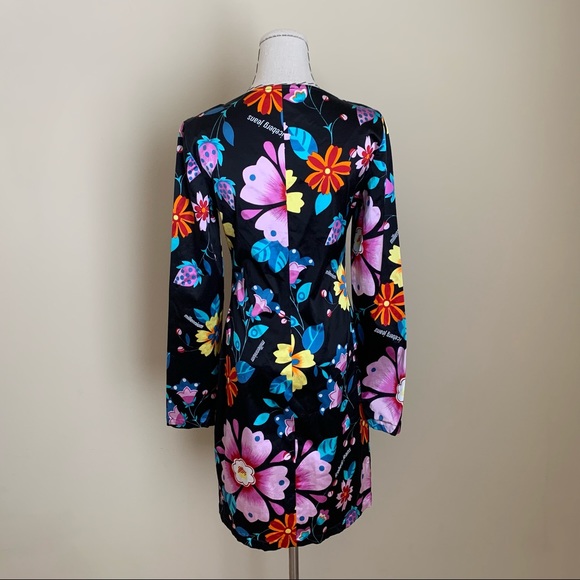 Vtg Y2k Iceberg Jeans Floral Print Versace Dolce - Picture 4 of 12